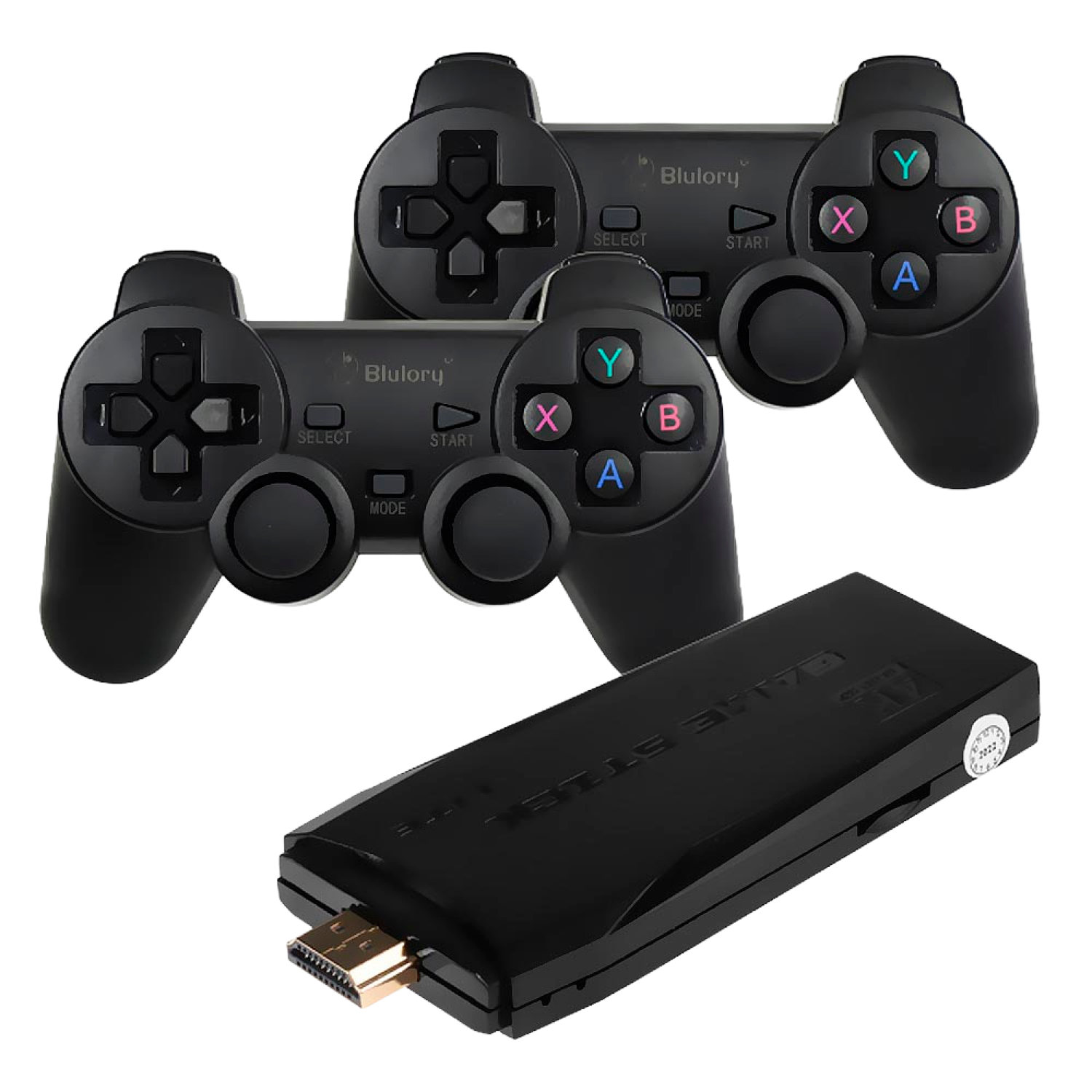 Blulory Dispositivo de TV Stick And Game 2 en 1 4K